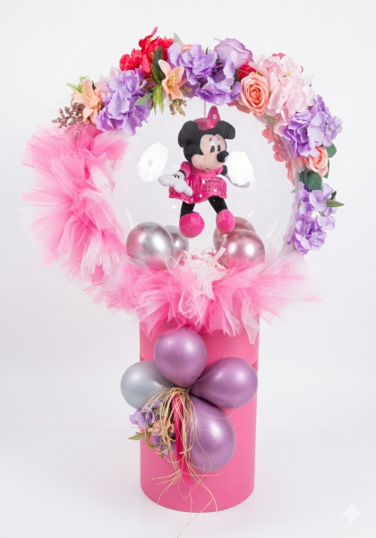 VİP KIZ BEBEK BALON KUTUSU 110 CM